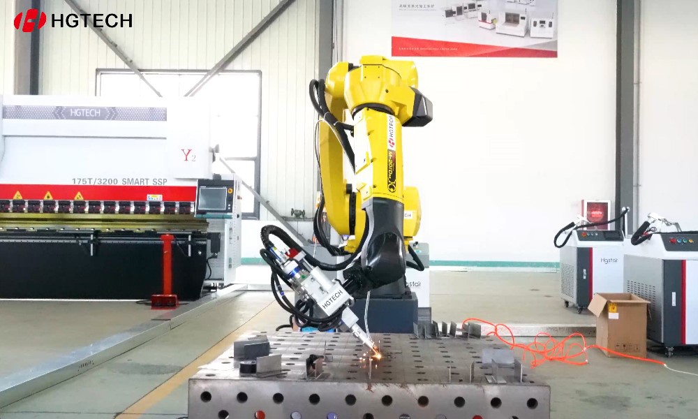 robot working robot working